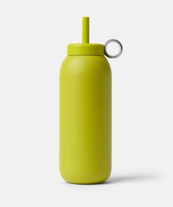 Stainless Straw Cap 32oz Chartreuse