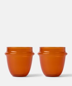 Table Cups Amber